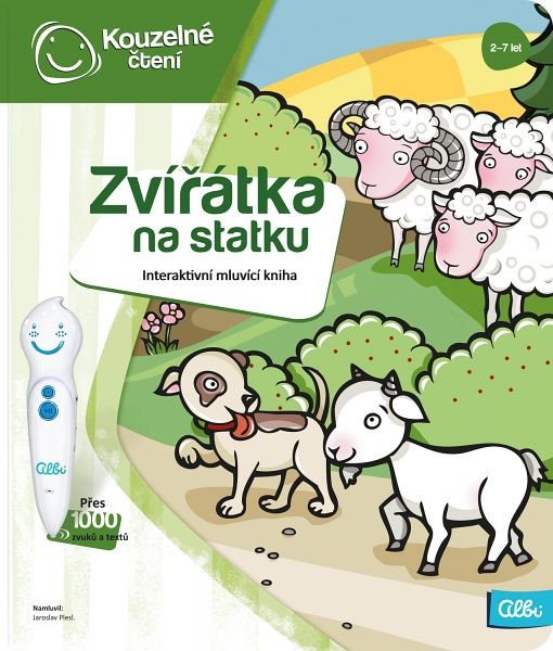 Albi Kouzelné čtení Kniha Zvířátka na statku od 319 Kč - Heureka.cz