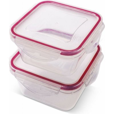 Lamart LT6059 Set dóz CLIP čtverec 2 × 0,3 l – Zboží Mobilmania