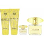 Versace Yellow Diamond EDT 90 ml + EDT 5 ml + sprchový gel 100 ml + tělové mléko 100 ml dárková sada – Hledejceny.cz