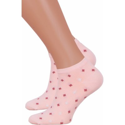 Steven dámské kotníkové ponožky 114/130 růžová světlá – Zboží Mobilmania