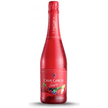 Aveleda, Casal Garcia Sangria Red Berries ovocné perlivé polosladké Portugalsko 8% 0,75 l (holá láhev)