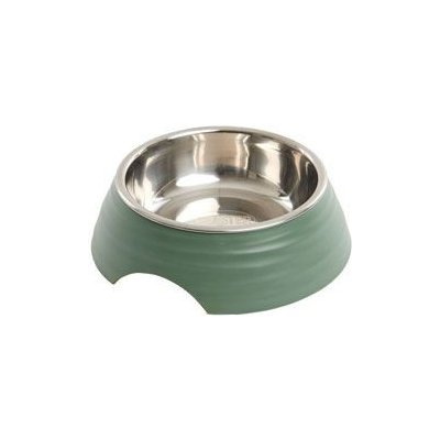 Kruuse Jorgen A/S Miska melamin Frosted Ripple Bowl zelená 160ml