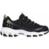 Dámské fitness boty ! ! Skechers D'Lites Black Dlthr/Trm