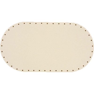 sololak bílý ovál 16x30cm s otvory 22B1630V – Zboží Dáma
