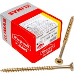 Konstrukční vrut 5x80 TX 25 zápustná hlava zinek žlutý (200 ks/bal) TORX – Hledejceny.cz