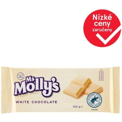 Ms Molly's Bílá čokoláda 100 g – Zboží Mobilmania