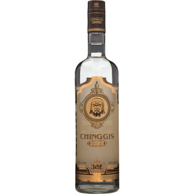 Chinggis vodka 39% 1 l (holá láhev) – Hledejceny.cz