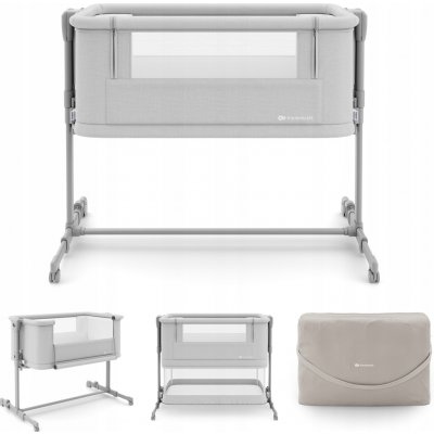 Kinderkraft Cestovní postýlka 70 x 104 cm šedá – Zboží Mobilmania