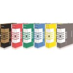 Donau archivační krabice červená A4 80 mm – Zbozi.Blesk.cz