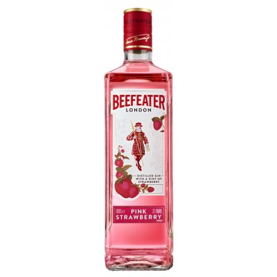 Beefeater Pink Gin Strawberry 37,5% 1 l (holá láhev) – Zboží Dáma