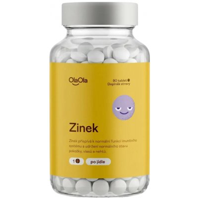 OlaOla Zinek podporující imunitu 90 kapslí – Hledejceny.cz