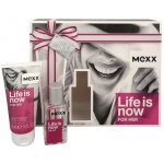 Mexx Life Is Now Her EDT 15 ml + tělové mléko 50 ml dárková sada – Hledejceny.cz