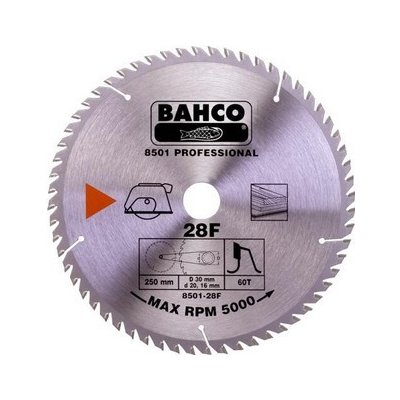 Bahco Kotouč pilový s SK plátky 315x30mm 40 zubů 1300g b1 - BA-8501-31F – Zboží Mobilmania