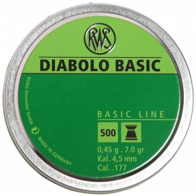 Diabolky Ruag RWS Basic 4,5 mm 500 ks – Zboží Dáma
