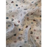 PREM Bavlněná tetra osuška Oceán Bavlna 90/100 cm – Zboží Dáma