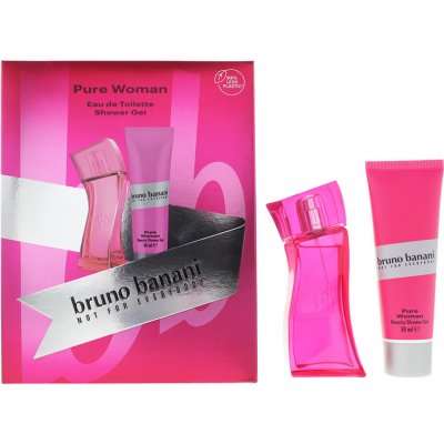 Bruno Banani Pure Woman EDT 30 ml + sprchový gel 50 ml dárková sada – Hledejceny.cz