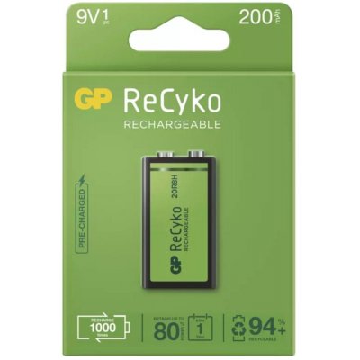 GP ReCyko+ 9V 1ks 1033511030