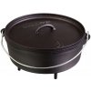 Outdoorové nádobí Camp Chef Classic Dutch Oven univerzální litinový hrnec 35 cm s poklicí CC-SDO14