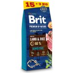 Brit Premium by Nature Sensitive Lamb 18 kg – Zboží Dáma