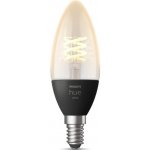 Philips svítidla Chytrá žárovka Philips Hue Bluetooth, filament, 4,5W, E14, White – Zboží Živě