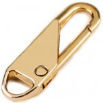 Prima-obchod Kovová karabina / náhradní taháček na zip, barva 3 žluté zlato – Zboží Dáma