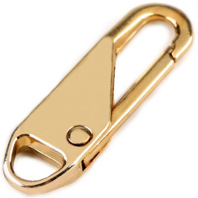 Prima-obchod Kovová karabina / náhradní taháček na zip, barva 3 žluté zlato – Zboží Dáma