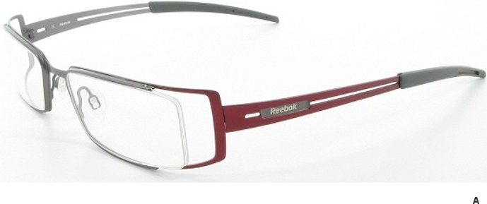 Dioptrické brýle Reebok B 6076 A,F - šedá/červená tmavé od 3 500 Kč -  Heureka.cz