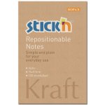 Bloček samolepicí KRAFT, 76x51 mm, 100 lístků