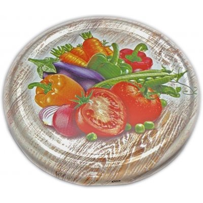 Alians-dn Víčko TO 82 zelenina dekor 6 RTS steril – Zboží Dáma