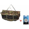 Rybářské saky a vážící tašky GIANTS FISHING Vážící sak plovoucí Weigh Sling Floating Luxury Camo XL + Váha s metrem Scale 22kg