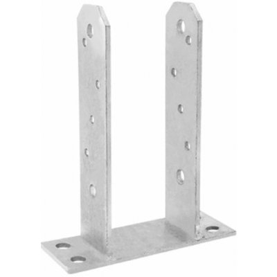 Domax šroubovací patka sloupku typu TT PST 80 - 80 x 160 x 60 x 200 mm 8 ks – Zbozi.Blesk.cz