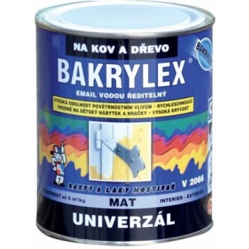 Bakrylex Univerzal mat 0,7 kg černá