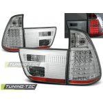 Zadní světla BMW X5 E53 99-06 - krystal/chrom LED – Hledejceny.cz