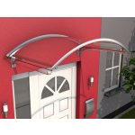 Gutta Guttavordach BV Secco 150 x 90 cm stříbrná / čirá 7210303 – HobbyKompas.cz