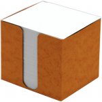 Noname Papírová kostka nelepená 8,5 x 8,5 x 8 cm v krabičce, oranžová – Hledejceny.cz