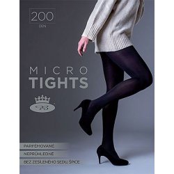 Lady B Mikrovláknové jemné punčochové kalhoty MICRO tights 200 DEN nero