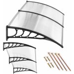MultiGarden Stříška nad dveře dvojitý polykarbonátový kryt 200x100 cm – Zboží Mobilmania