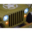 Mamido elektrický jeep Willys Star 4x4 zelená