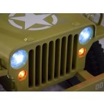 Mamido elektrický vojenský jeep Willys 4x4 černá – Zbozi.Blesk.cz