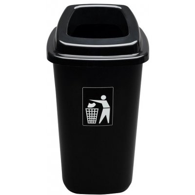 Plafor Odpadkový koš plastový SORT BIN 45 l černá – Zboží Mobilmania
