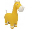 Plyšák Crochetts Háčkovaná AMIGURUMIS MAXI žlutý kůň 94 x 90 x 33 cm