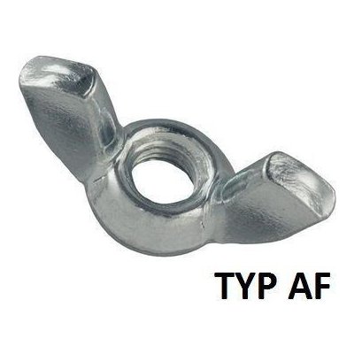 matice křídlová M8 AF nerez A2 DIN 315 – Zboží Mobilmania