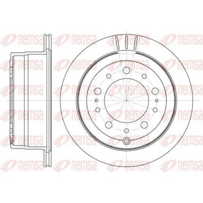 Brzdový kotouč REMSA 6948.10 – Zboží Mobilmania