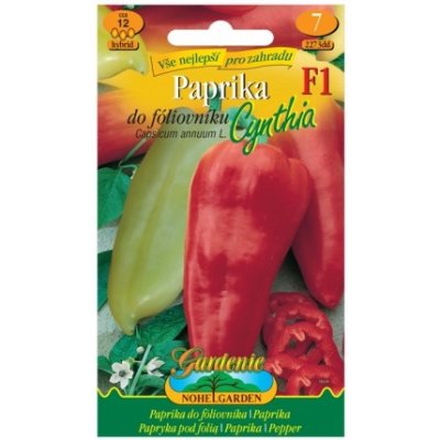 Paprika zeleninová do fóliovníku CYNTHIA F1 - hybrid