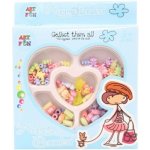 Korálky dřevo 72ks 20cm na dřevěném stojánku – Sleviste.cz