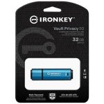 Kingston IronKey Vault Privacy 50 32GB IKVP50/32GB – Hledejceny.cz