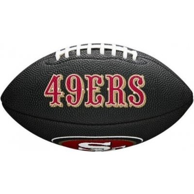 Wilson NFL Mini Team Soft Touch FB BL San Francisco 49ers – Zboží Dáma