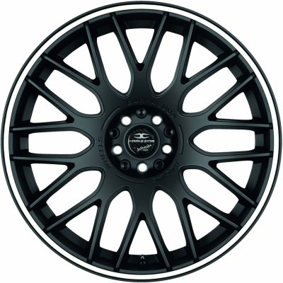 Barracuda Karizzma 7,5x17 4x98 ET38 matt black trim white – Hledejceny.cz