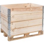 Dřevěná paletová ohrádka 1200x800x200mm – Zboží Dáma