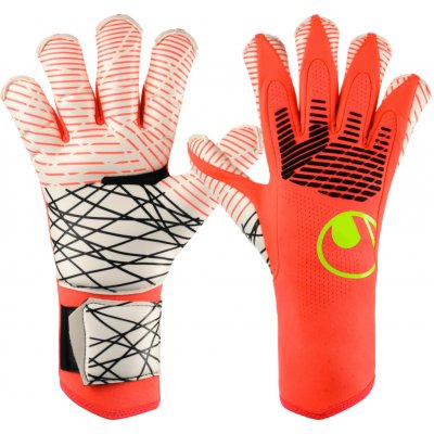 Uhlsport FM ZNE Ultragrip HYBD červená/bílá/žlutá UK 7,5 – Hledejceny.cz